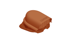 Вентиль кровельный Krovent KTV-Prof 20 красно-коричневый