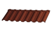 Лист композитной черепицы Gerard Milano rosso