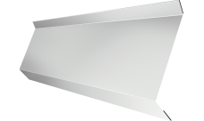 Планка примыкания в штробу 60 Grand Line 0,45 Drap TX RAL 7047 телегрей 4 (2м)