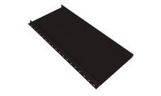 Кликфальц mini Grand Line 0,45 Drap с пленкой на замках RAL 9005 черный