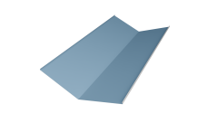 Планка ендовы нижней 300х300 0,45 Drap TX RAL 5024 пастельно-синий (2м)