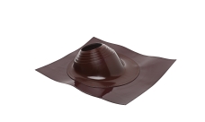 Проходной элемент MF угловой №2 (180-280мм) +185 EPDM (металлический окрашенный фланец) коричневый