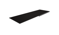 Планка финишная 48х25 Grand Line 0,45 Drap ТХ RAL 9005 черный (2м)