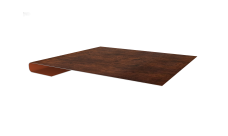 Планка завершающая Grand Line 0,45 Print Premium Cherry Wood Dark FTC (2м)