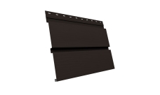 Квадро Брус 3D v01 Grand Line 0,5 Rooftop Бархат с пленкой RR 32 темно-коричневый