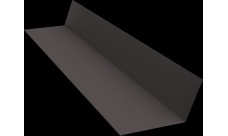 Планка примыкания 90х140 Grand Line 0,45 PE-Double с пленкой RR 32 темно-коричневый (3м)