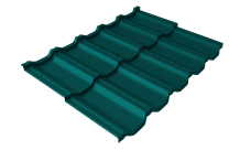 Профиль волновой "Квинта Уно" ("Kvinta Uno") 0,45 PE RAL 5021 водная синь