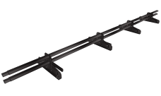 Снегозадержатель трубчатый под фальц Premium 45х25 RR 32 (3м)ОЦ