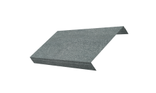 Ламель обратная стартовая/финишная забора жалюзи Texas 50мм для калиток и ворот (с заполнением ламелями 150) Grand Line 0,5 Zn