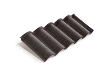 Лист композитной черепицы Metrotile Romana сланцевый