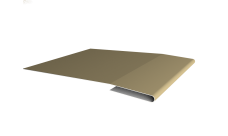 Планка начальная Grand Line 0,45 PE с пленкой RAL 1014 слоновая кость (2м)