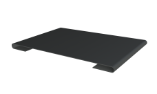 Планка стыковочная 0,5 Velur X RAL 7016 антрацитово-серый (3м)