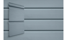 Сайдинг Двойной Брус Grand Line Колор Плюс голубой (3,0м)