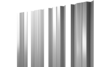 Штакетник М-образный B с прямым резом Grand Line 0,45 PE lite RAL 9003 сигнальный белый