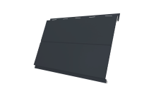 Софит Вертикаль 0,2 line Grand Line 0,45 PE RAL 7024 мокрый асфальт