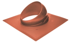 Элемент проходной Krovent Base-VT 125/150 красно-коричневый