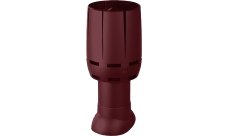 Выход канализации вентиляционный изолированный с колпаком Вилпе FM 110/ИЗ/500 бордо