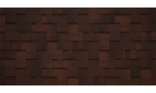 Черепица гибкая Tegola Unica Lazio marrone 230 (коричневый с отливом)