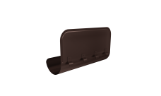 Ограничитель перелива GL PU 125/90 RAL 8017 шоколад