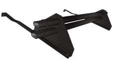 Снегозадержатель трубчатый для керамической/натуральной черепицы RR 32 1м (профиль до 50мм)