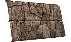 ЭкоБрус 3D Grand Line 0,45 Принт Элит с пленкой Королевский камень TwinColor