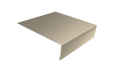 Планка лобовая/околооконная простая 190х50 0,45 Print Elite Milky Wood TwinColor (2м)