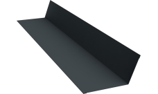 Планка примыкания 90х140 Grand Line 0,45 PE с пленкой RAL 7016 антрацитово-серый (2м)