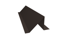 Планка снегозадержания 0,5 Atlas X с пленкой RR 32 темно-коричневый (2м)