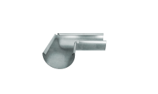 Угол желоба универсальный Optima 90гр 185мм Zn