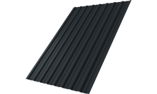 Профнастил С10A Grand Line 0,5 Satin Matt TX RAL 7016 антрацитово-серый
