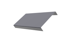 Ламель обратная 150 забора жалюзи Texas 0,5 Satin RAL 7004 сигнальный серый