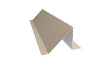 Планка снегозадержания 0,45 Drap TX RAL 1015 светлая слоновая кость (2м)