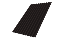 Профнастил С21R Grand Line 0,4 PE-Matt-Double RAL 9005 черный