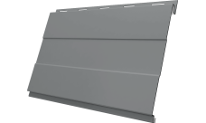 Вертикаль проф Grand Line 0,45 Drap ТХ с пленкой RAL 7004 сигнальный серый