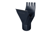 Воронка Grand Line ПУ 125/90мм RAL 7024 мокрый асфальт