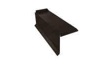 Планка торцевая сегментная 30мм Левая 0,5 Satin Matt TX RR 32 темно-коричневый