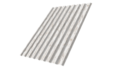 Профнастил С20A Grand Line 0,45 Print Elite Snow Wood TwinColor