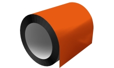 Отмотка Grand Line с внутренним диаметром намотки 500мм 0,45 PE с пленкой RAL 2004 оранжевый