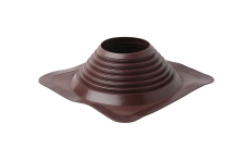 Проходной элемент MF прямой №8 (178-330 мм) +240 силиконовый коричневый