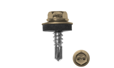 Саморез по металлу Daxmer 5,5х19 RAL 1014 (250) сверло №3