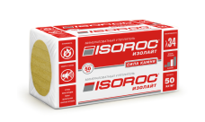 Утеплитель Isoroc Изолайт 50 1000х600х50 (0,24м3)