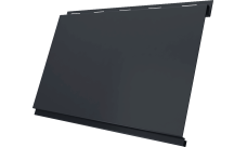 Вертикаль классик Grand Line 0,45 Drap TwinColor с пленкой RAL 7024 мокрый асфальт