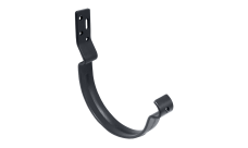 Крюк короткий полоса Grand Line ПУ 150мм RAL 7024 мокрый асфальт