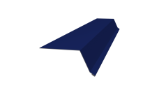 Планка капельник 100х55 Grand Line 0,45 PE с пленкой RAL 5002 ультрамариново-синий (2м)