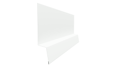 Планка начальная фальц Grand Line 0,45 Drap TX RAL 9003 сигнальный белый (3м)