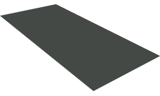 Плоский лист Grand Line 0,5 Satin Matt RAL 7016 антрацитово-серый