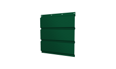 Софит металлический Grand Line полная перфорация 0,45 Drap ST с пленкой RAL 6005 зеленый мох