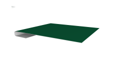 Планка завершающая Grand Line 0,5 Satin Matt RAL 6005 зеленый мох (2м)