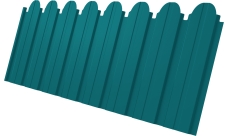 Профнастил C10B фигурный Grand Line 0,45 PE RAL 5021 водная синь