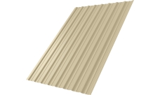 Профнастил С10A Grand Line 0,45 Drap TX RAL 1015 светлая слоновая кость